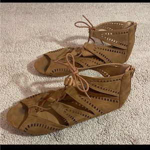 Boho gladiator sandals